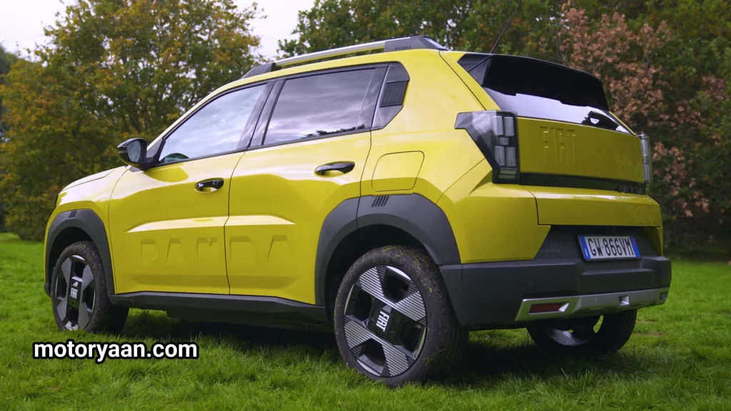2025 Fiat Grande Panda side and rear profile exterior angle