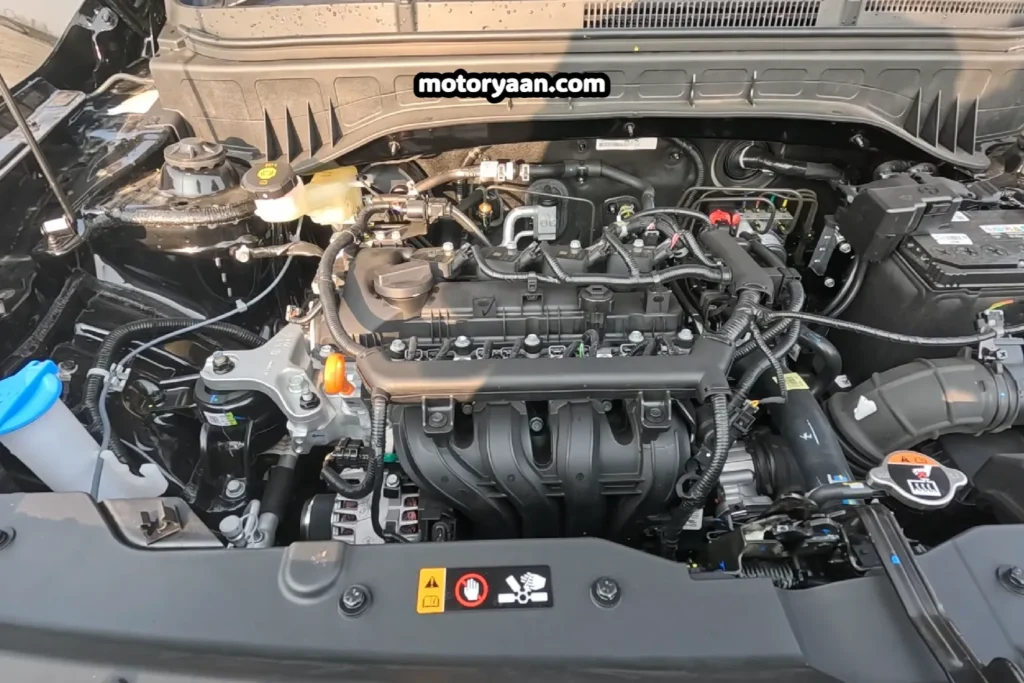 engine bay of 2026 Hyundai Venue HX6T Variant