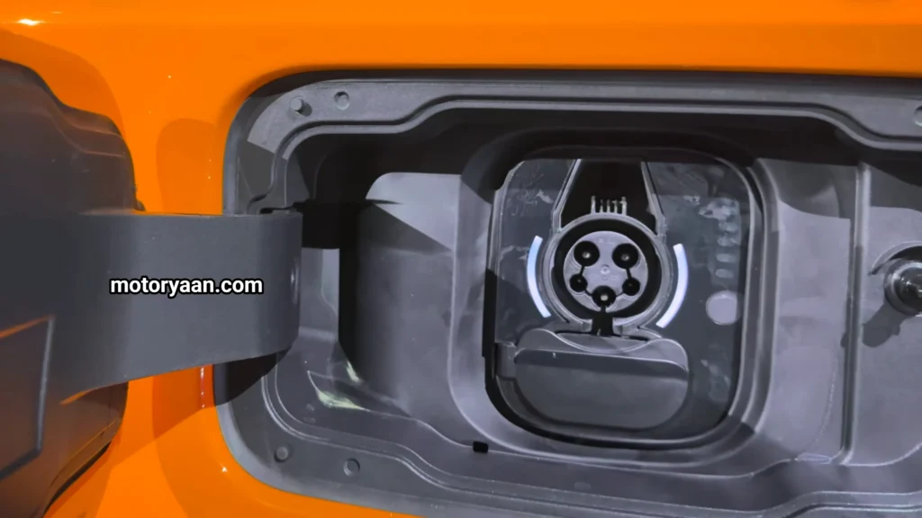 2026 Jeep Recon Moab First Look EV charging port close up