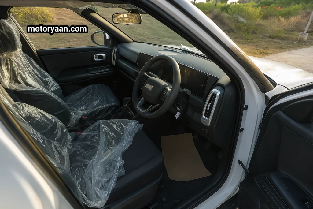 2025 Hyundai Venue HX2 interior dashboard and front seats layout