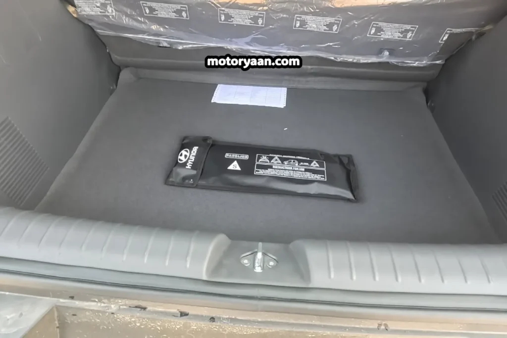 boot space of 2026 Hyundai Venue HX6T Variant