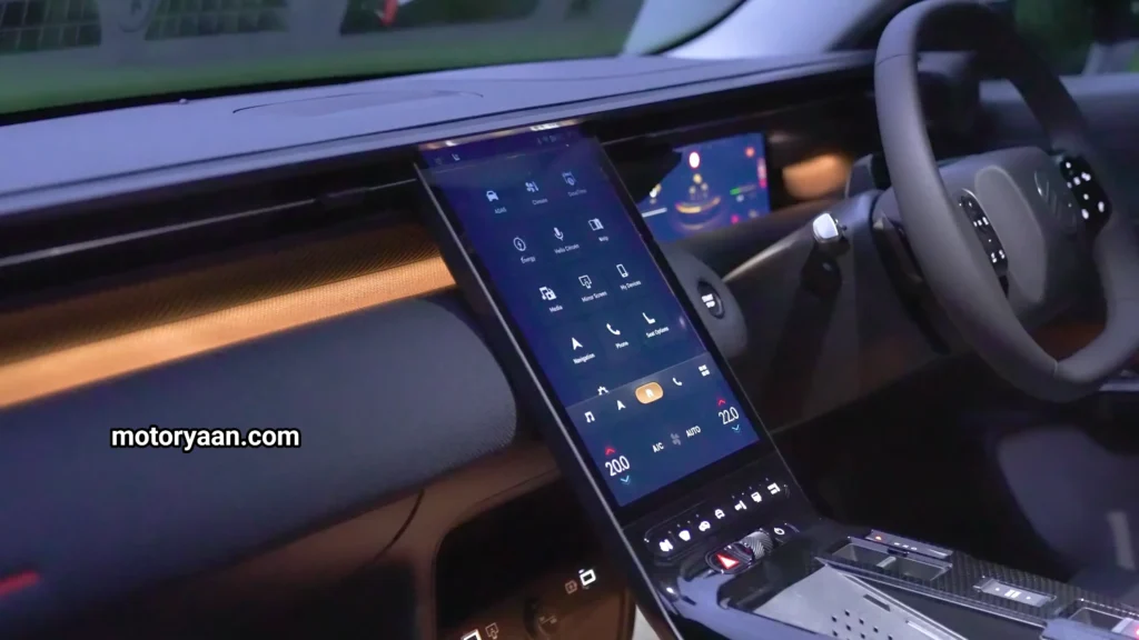Citroen C5 Aircross Review infotainment system and center console display