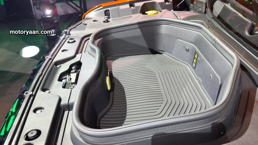 2026 Jeep Recon Moab First Look frunk front storage space detailed view