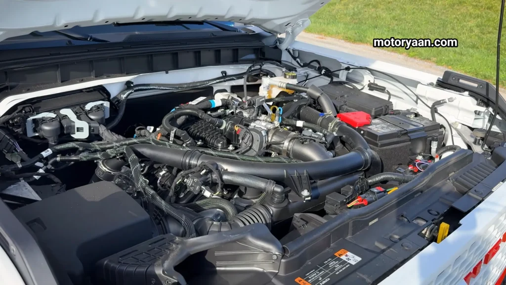 2025 Ford Bronco Strop Edition engine bay view