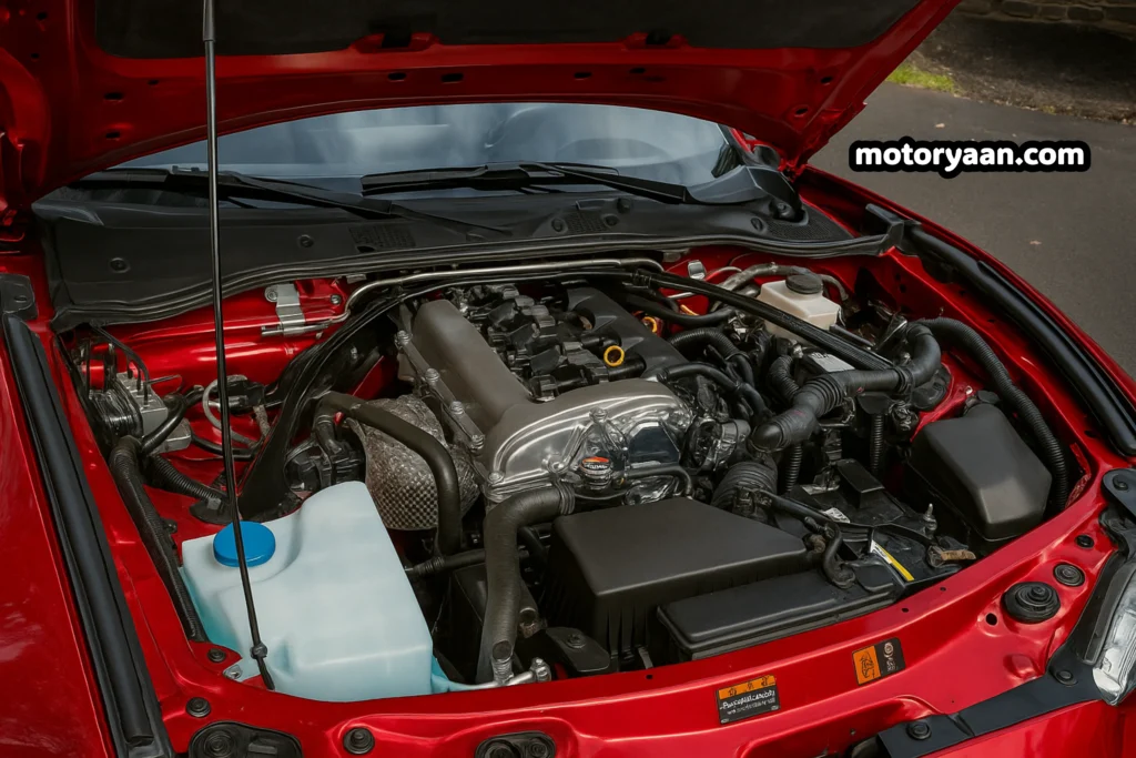 2025 Mazda Miata RF Club engine bay