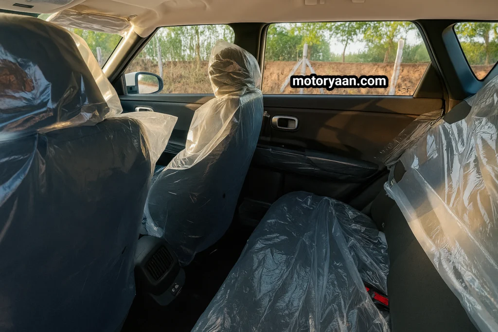 2025 Hyundai Venue HX2 front and rear seats showing cabin space and comfort