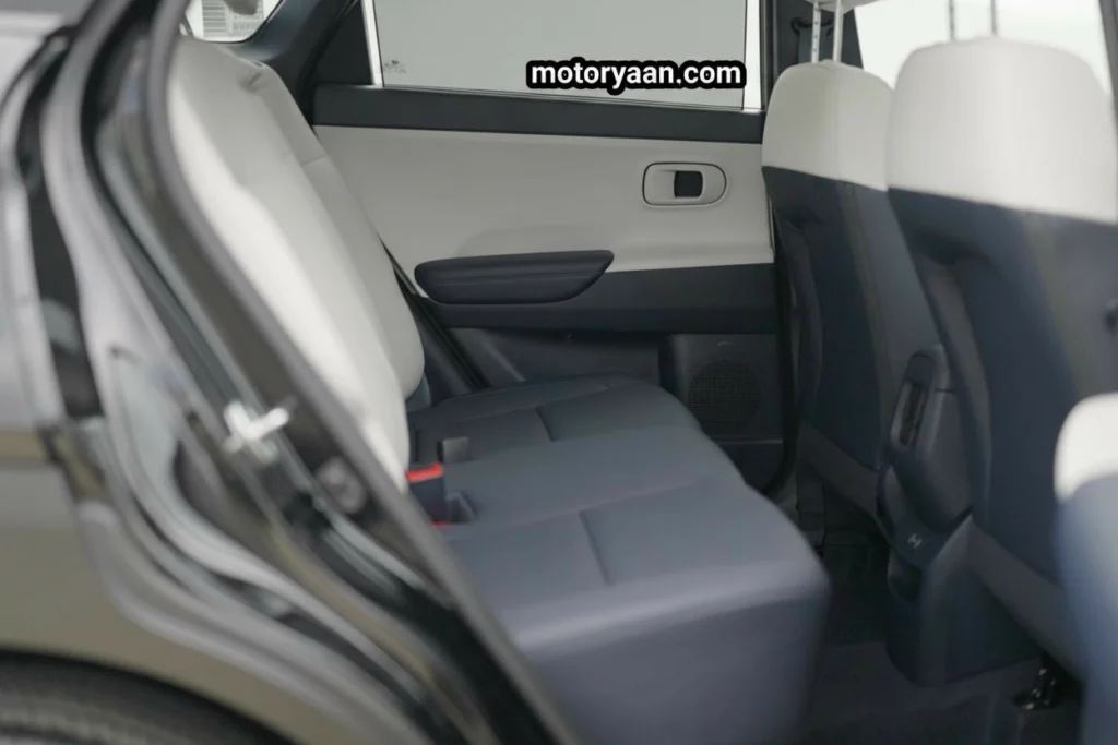 2026 Hyundai Venue Second Generation front and second row seats with dual-tone upholstery