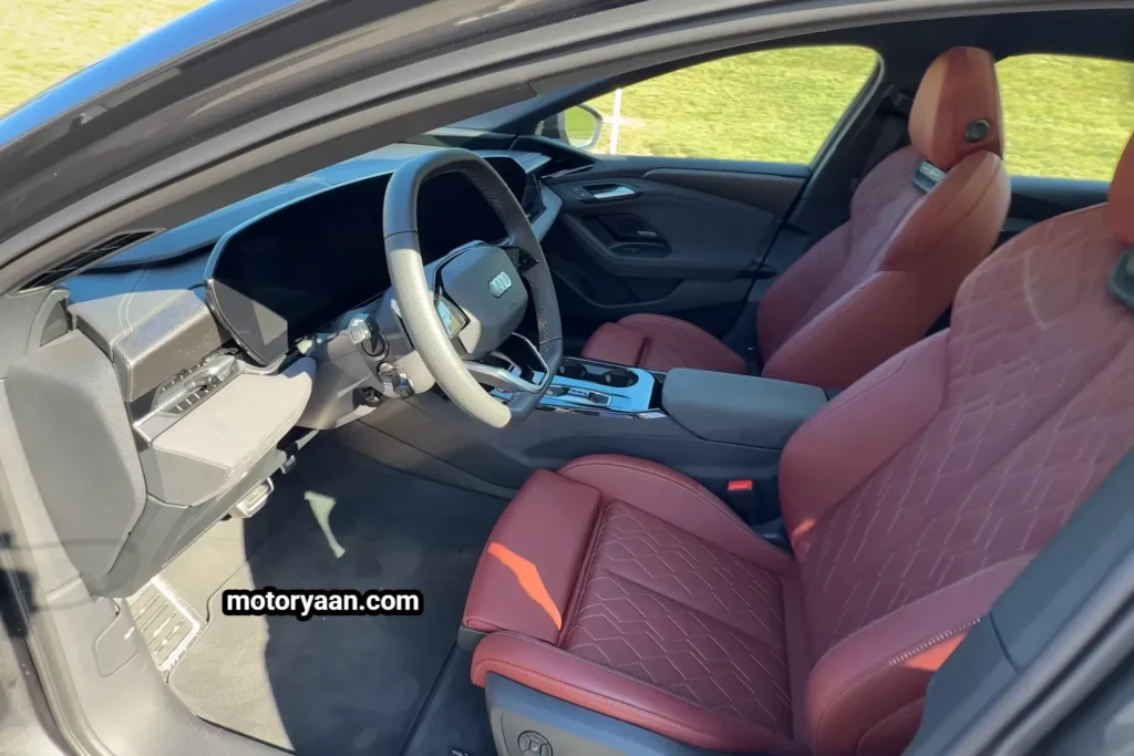 2025 Audi S6 e-tron interior dashboard steering seats