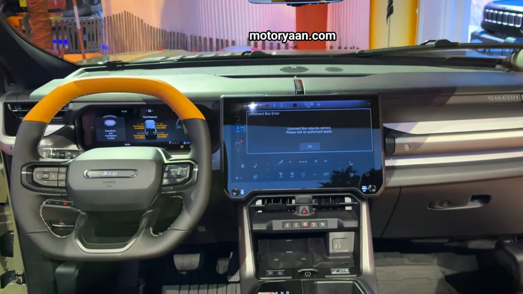 2026 Jeep Recon Moab First Look dashboard steering wheel instrument cluster infotainment system