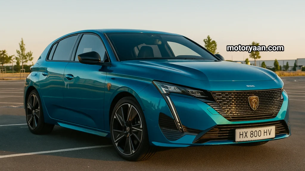 2026 Peugeot E308 Review front and side profile exterior design