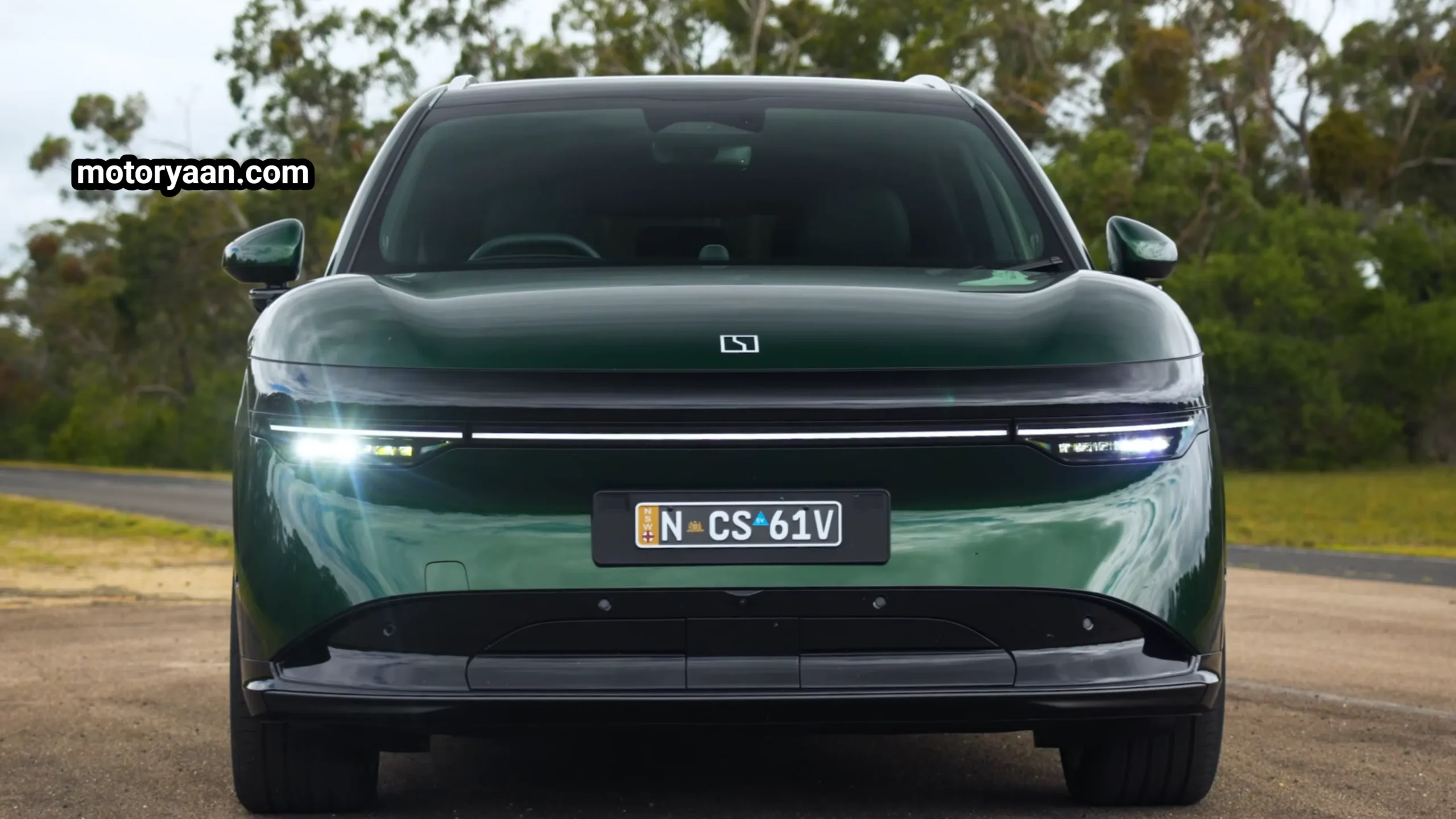 Zeekr 7X Performance AWD Review front profile electric SUV design