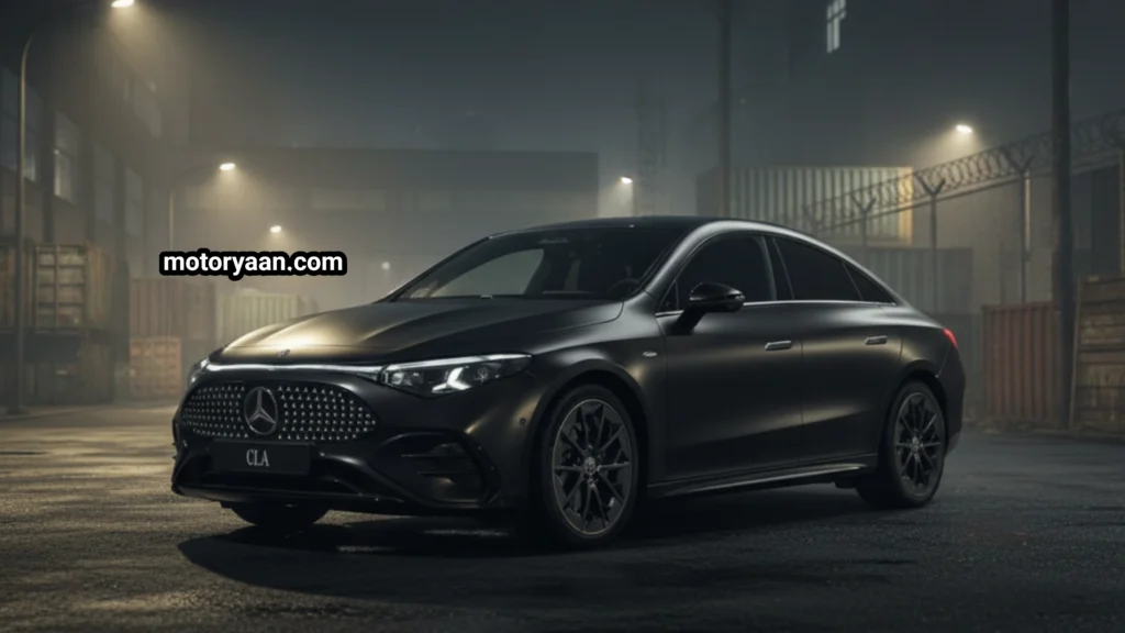 2026 Mercedes CLA Petrol Review front and side exterior design view