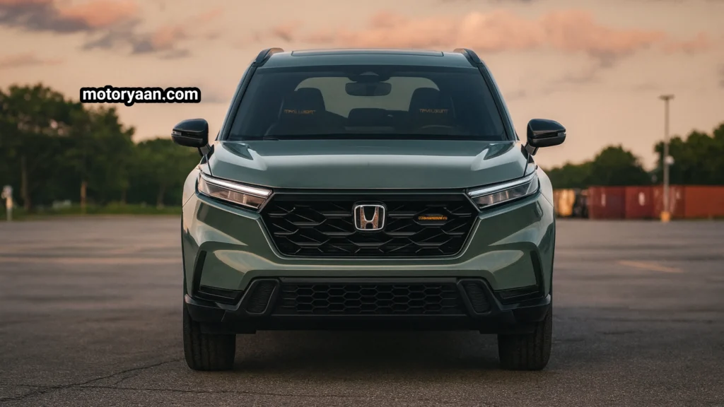 2026 Honda CRV Trail Sport front profile – 2026 Honda CRV Trail Sport Review
