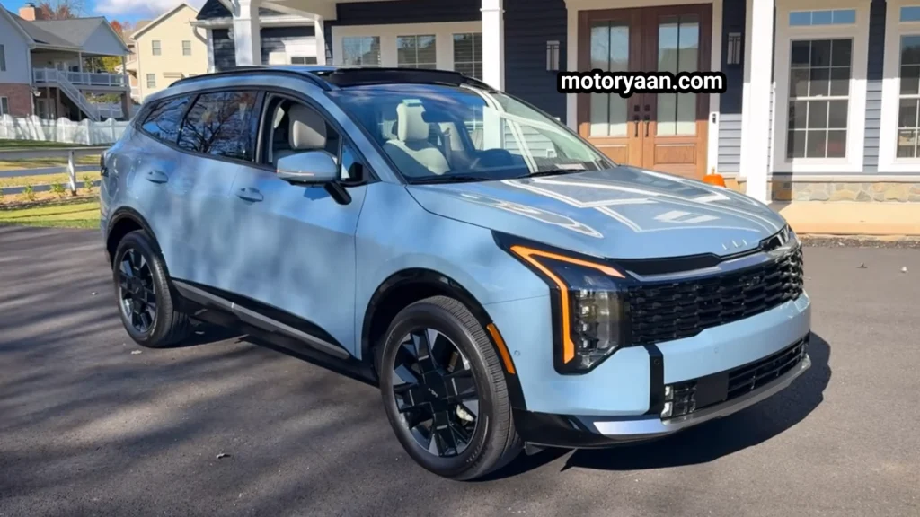 2026 Kia Sportage SX-Prestige Front and Side Design