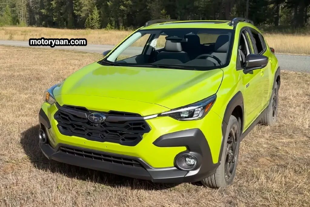 2026 Subaru Crosstrek e-Boxer Hybrid Limited front and side profile exterior design