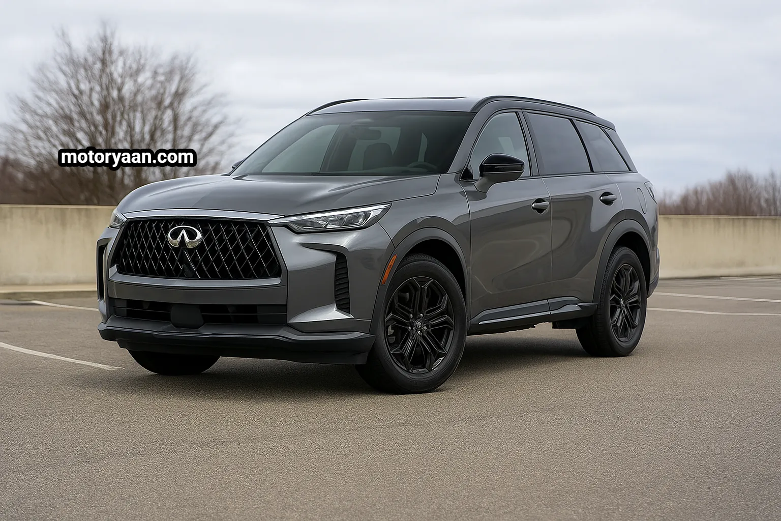 2026 Infiniti QX60 Review front and side profile view