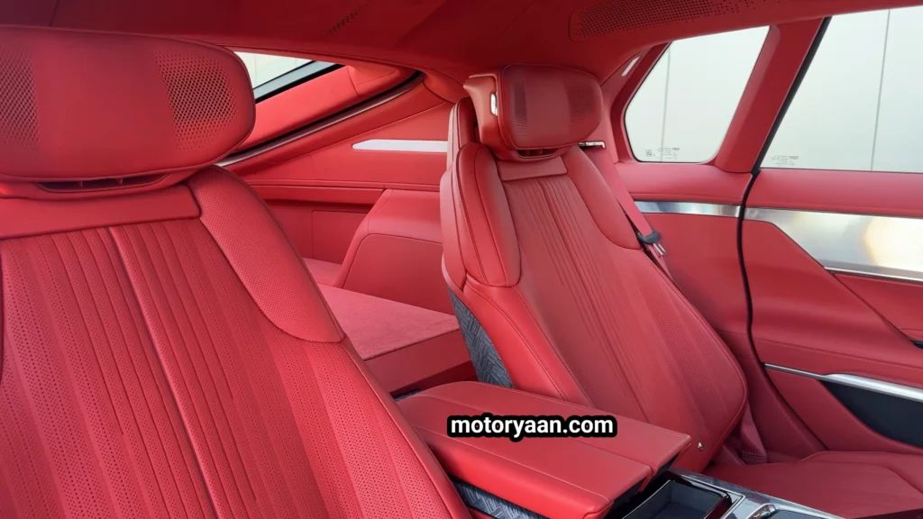 2025 Cadillac Celestiq Review second row seats with luxury comfort features