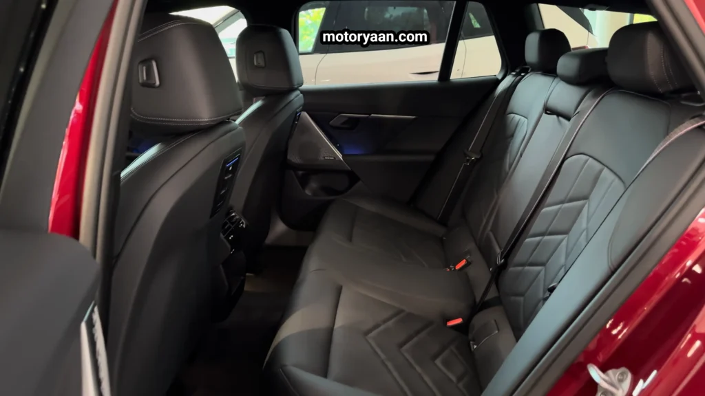 2026 BMW 5 Series 540d xDrive Touring rear seats second row