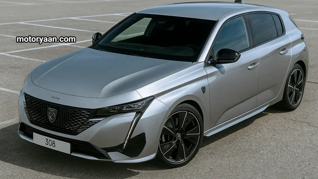 2026 Peugeot E308 Review updated front and side profile view