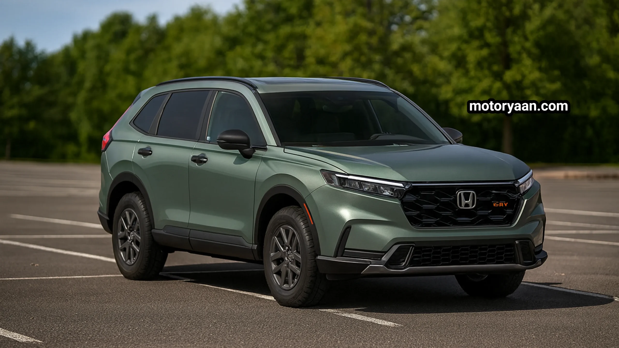 2026 Honda CRV Trail Sport front and side profile – 2026 Honda CRV Trail Sport Review