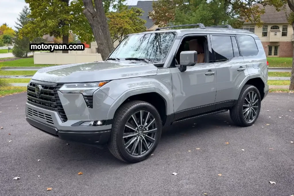 2026 Lexus GX 550 Luxury Plus Review front and side view premium SUV stance