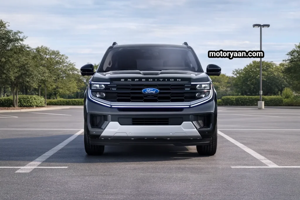 2025 Ford Expedition Max Platinum front profile view