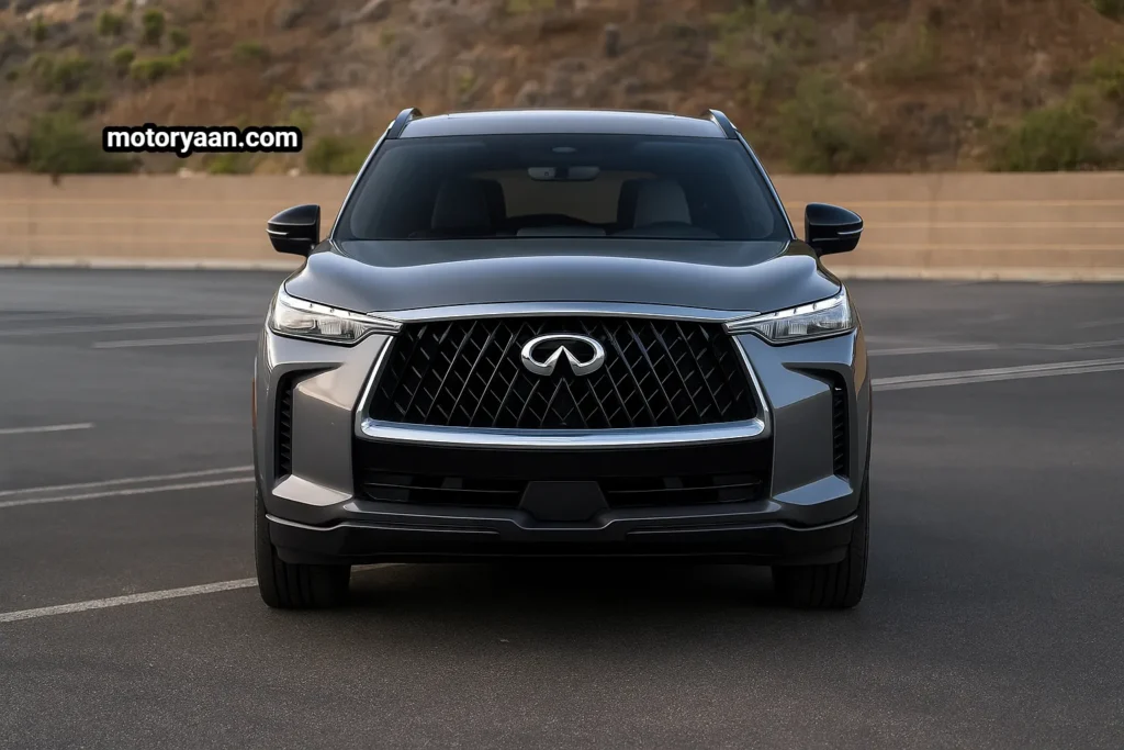 2026 Infiniti QX60 Review close-up front view