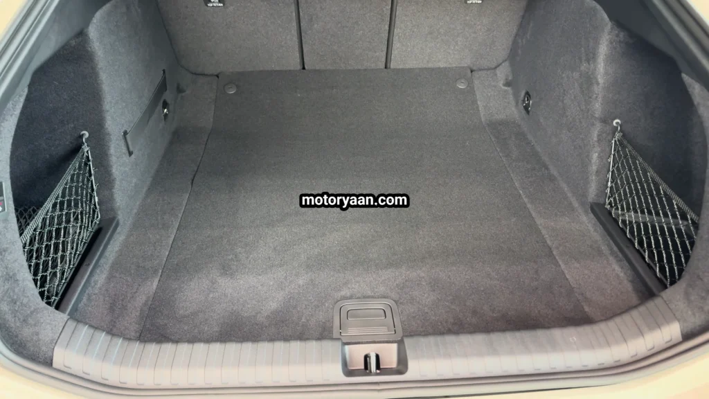 2025 Audi A6 e-tron boot space with large cargo capacity