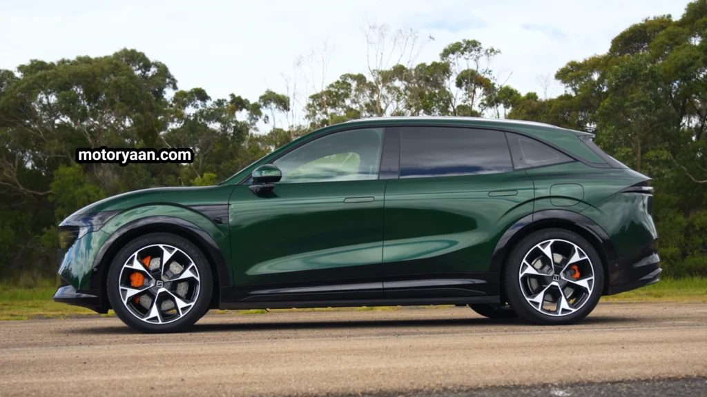 Zeekr 7X Performance AWD Review full side profile electric SUV