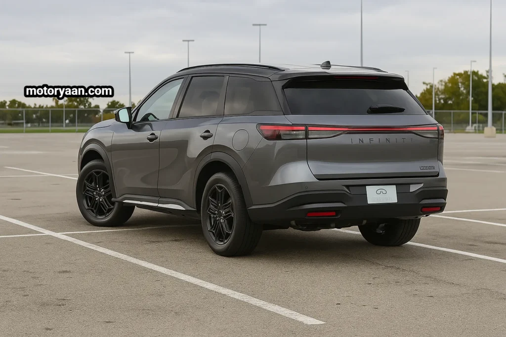 2026 Infiniti QX60 Review side and rear profile view