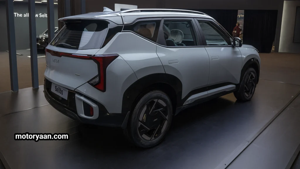 New Gen Kia Seltos 2026 side and rear body styling