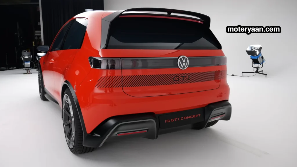 ID Polo GTI Concept Review Rear and Side Profile with Spoiler