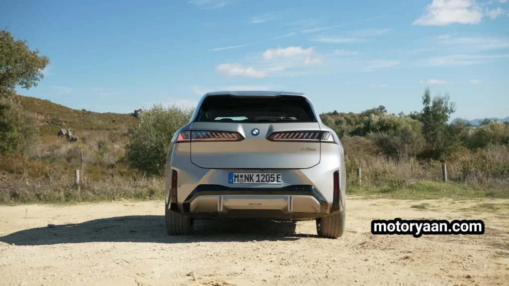 BMW iX3 Neue Klasse Review rear profile