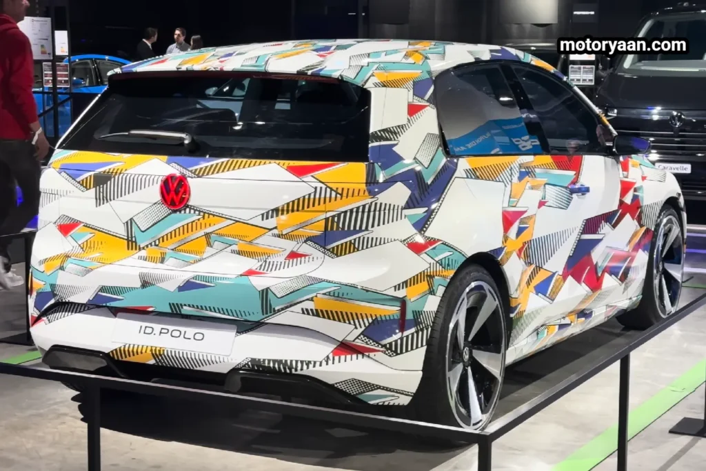 2026 ID Polo Electric First Drive Review rear and side profile with LED tail lights