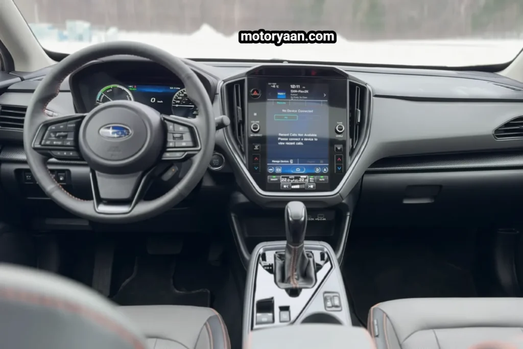 2026 Subaru Crosstrek e-Boxer Hybrid Limited interior steering infotainment and cluster