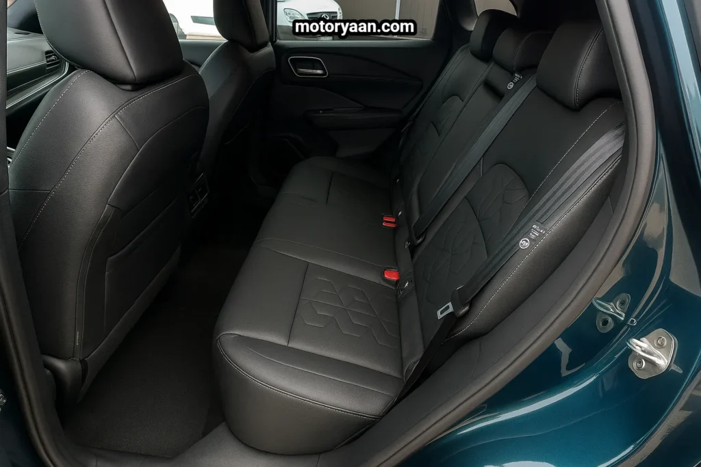 2025 Nissan Qashqai e-Power Review second row seats