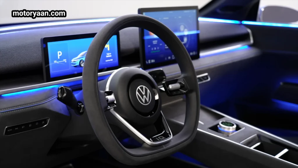ID Polo GTI Concept Review Interior Steering Wheel and Dashboard