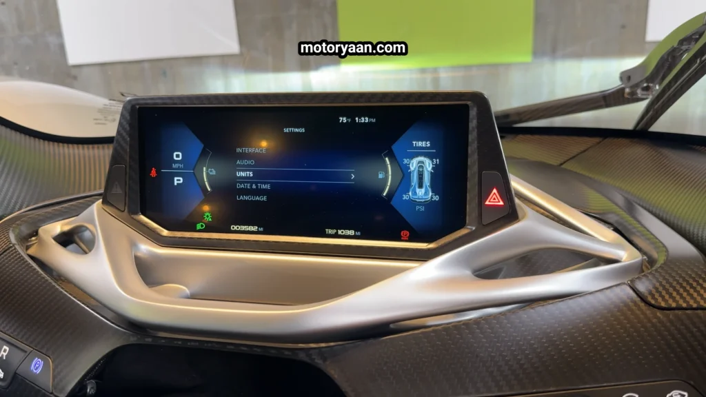 Zinger 21C Review instrument cluster