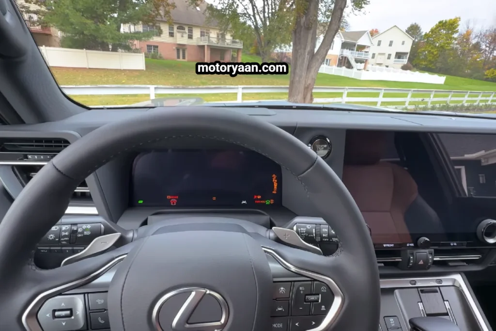 2026 Lexus GX 550 Luxury Plus Review steering wheel controls instrument cluster infotainment
