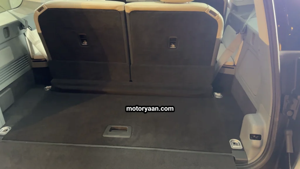 2026 Rivian R1S Quad Motor Review boot space cargo area image