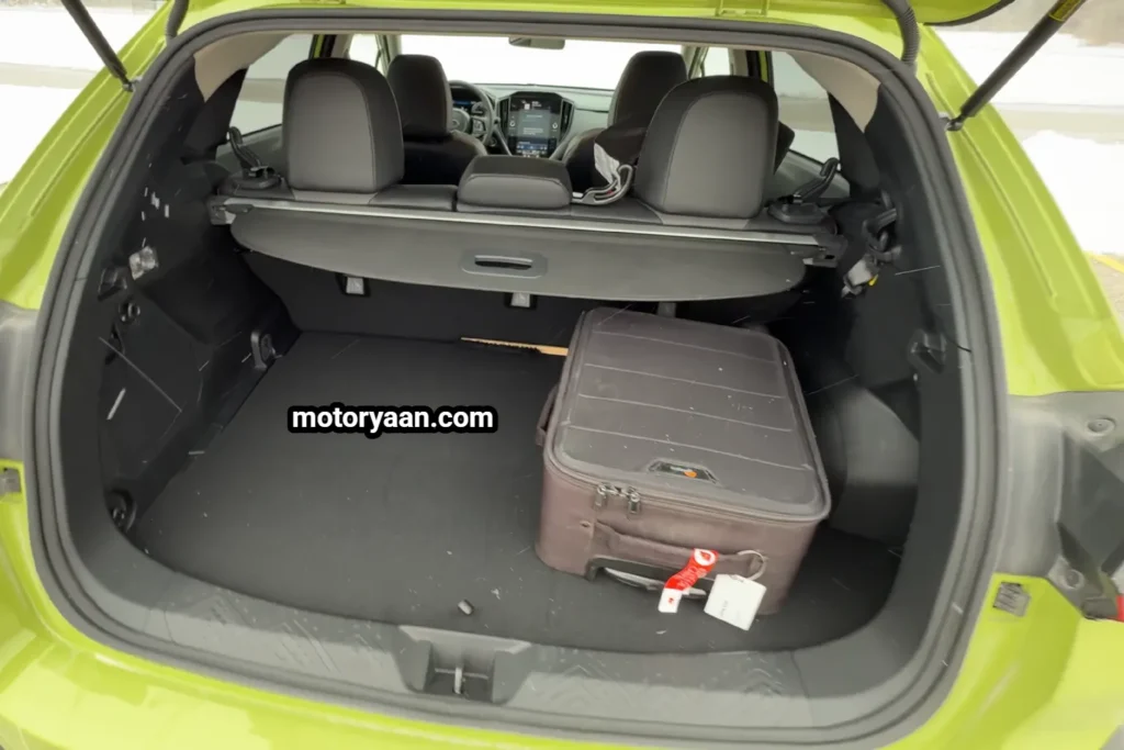 2026 Subaru Crosstrek e-Boxer Hybrid Limited boot space cargo area