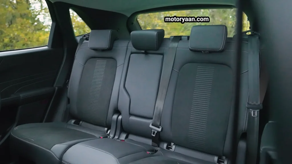 2025 Ford Kuga Review Rear Seat Space and Comfort