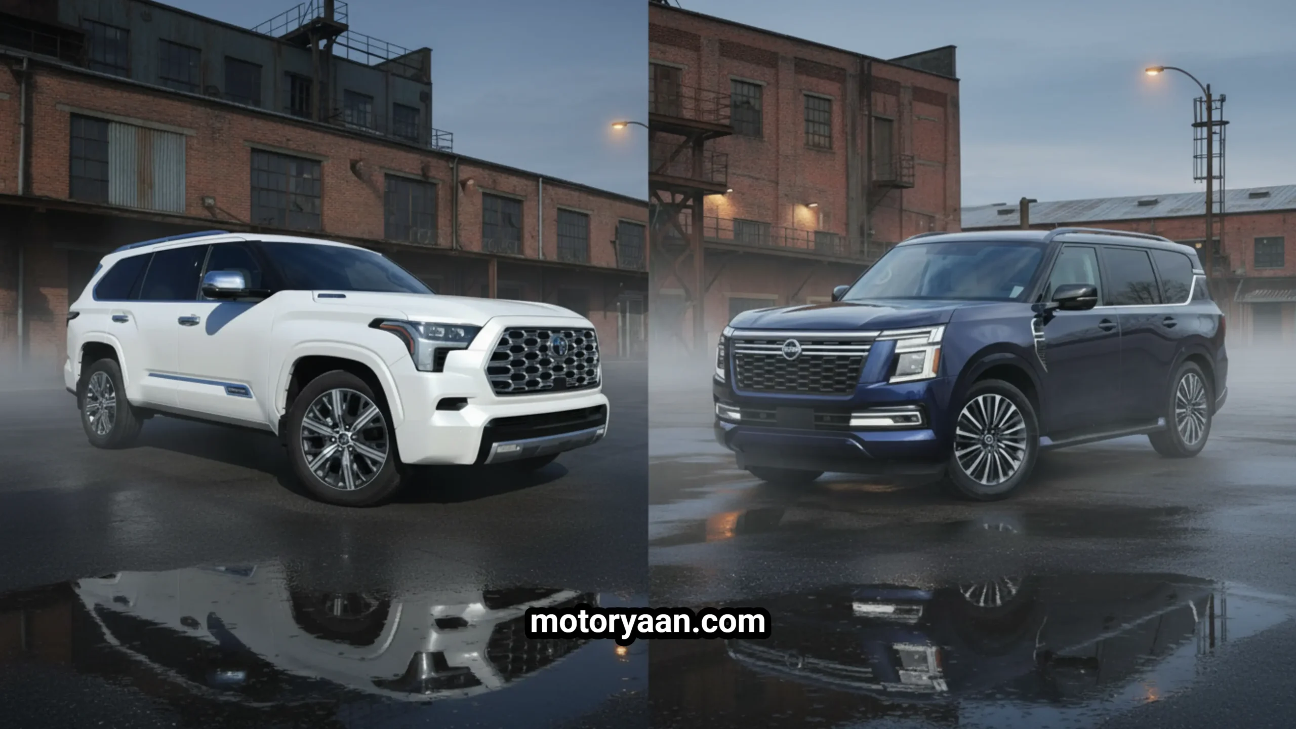 2025 Nissan Armada vs Toyota Sequoia