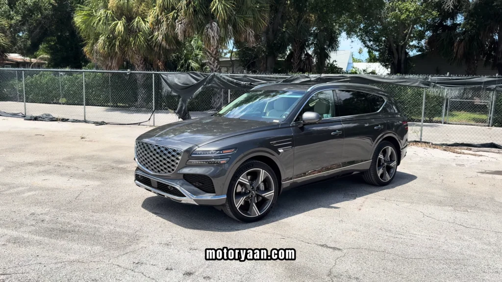 Front and Side Profile of 2026 Genesis GV80 Luxury SUV
