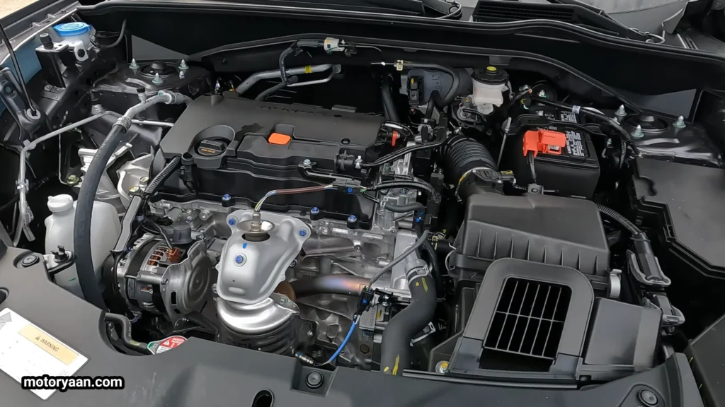 2026 Honda HR-V engine bay with 2.0L naturally aspirated petrol engine