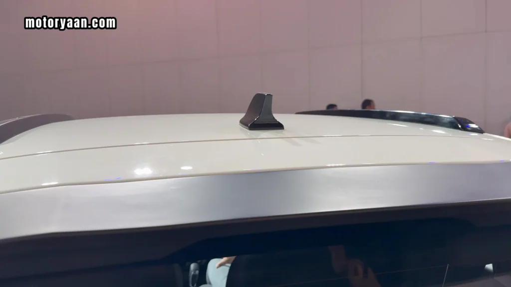2026 Tata Punch Facelift shark fin antenna on roof