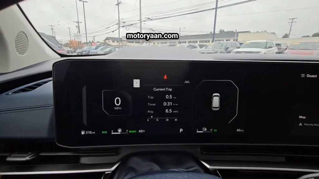 2026 Kia Carnival SX Prestige digital instrument cluster display