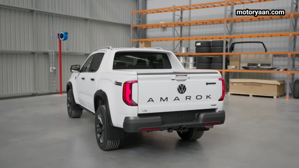 Volkswagen Amarok W600 Walkinshaw side and rear view with performance exhaust