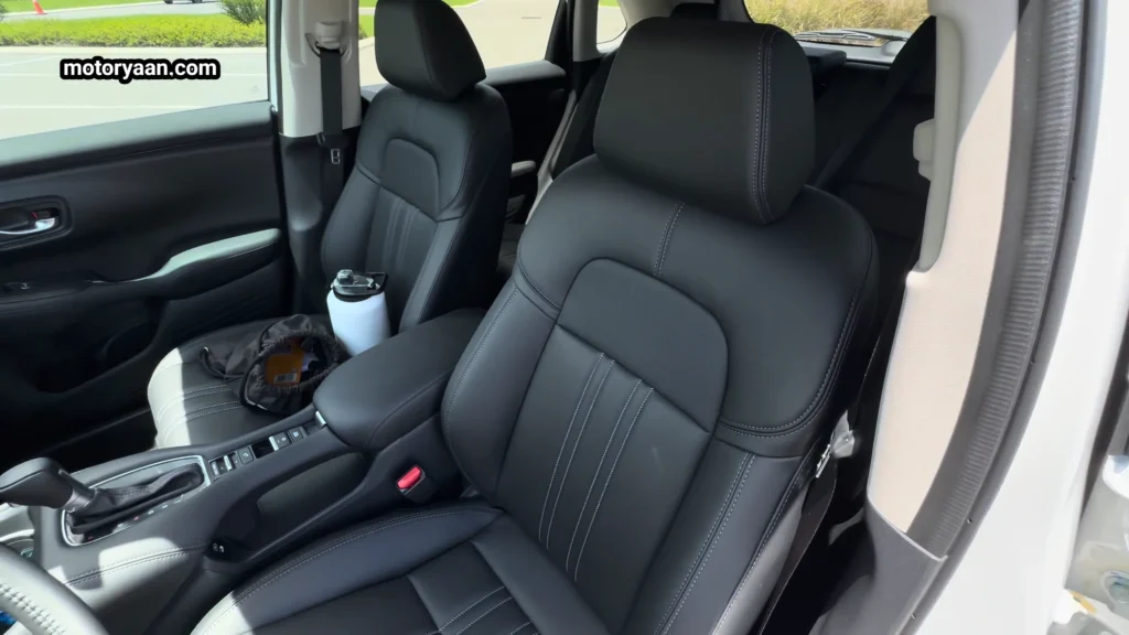 2026 Honda HR-V interior front seats and center console design