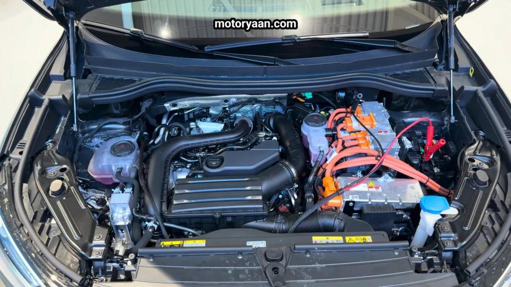 2026 Volkswagen Tiguan Turbo R-Line engine bay showcasing turbocharged petrol engine